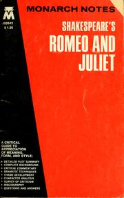 Cover of: Shakespeare's Romeo and Juliet by Leonard Jenkin