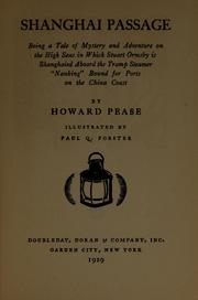 Cover of: Shanghai passage by Howard Pease, Howard Pease