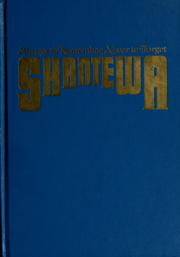 Cover of: Shantewa: always to remember, never to forget, a novel
