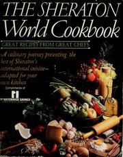 Cover of: The Sheraton world cookbook