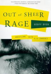 Cover of: Out of Sheer Rage by Geoff Dyer