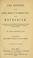Cover of: The history of the religious movement of the eighteenth century, called Methodism