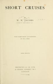 Cover of: Short cruises.