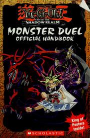 Cover of: Shonen Jump's Yu-Gi-Oh! Enter the shadow realm: monster duel official handbook