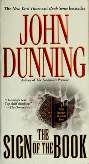 Cover of: The sign of the book by Dunning, John