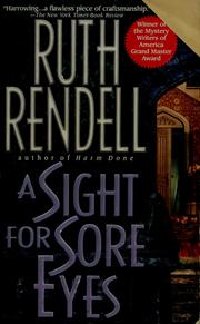 Cover of: A sight for sore eyes by Ruth Rendell