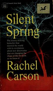 Cover of: Silent spring. by Rachel Carson