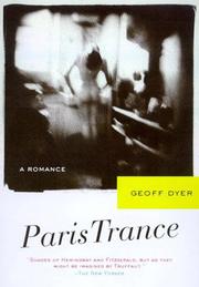 Cover of: Paris Trance by Geoff Dyer