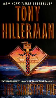 Cover of: The sinister pig by Tony Hillerman