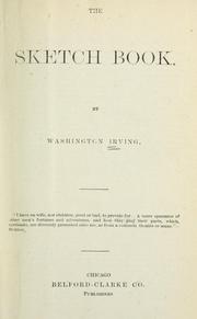 Cover of: The sketch book. by Washington Irving