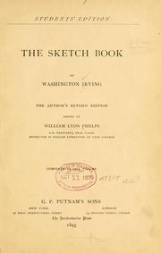 Cover of: The sketch book by Washington Irving, Washington Irving