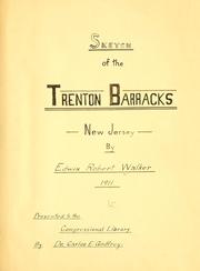 Cover of: Sketch of the Trenton barracks, New Jersey ...