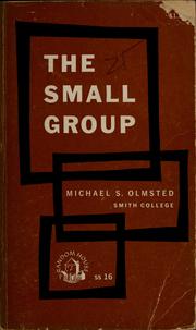 Cover of: The small group