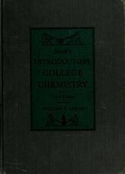 Cover of: Smiths Introductory college chemistry