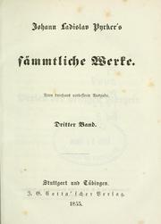 Cover of: Sämtliche Werke. by 