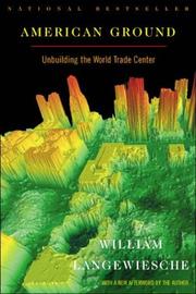 Cover of: American Ground: Unbuilding the World Trade Center