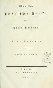 Cover of: Sämtliche poetische Werke