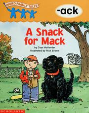 Cover of: A snack for Mack: -ack