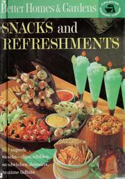 Cover of: Snacks and refreshments.