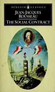 Cover of: The social contract by Jean-Jacques Rousseau