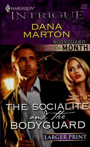 Cover of: The socialite and the bodyguard