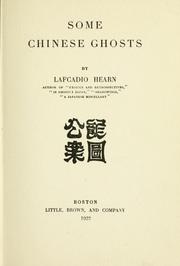 Cover of: Some Chinese ghosts by Lafcadio Hearn