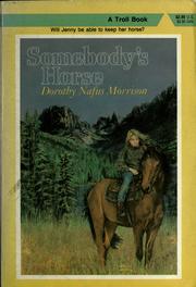 Cover of: Somebody's horse
