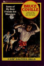 Cover of: Some of my best friends are monsters by Bruce Coville