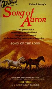 Cover of: Song of Aaron: book two, The loon songs trilogy