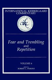 Cover of: Fear and trembling, and Repetition