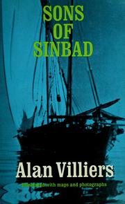 Cover of: Sons of Sinbad by Alan Villiers
