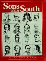 Cover of: Sons of the South