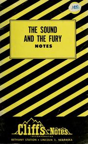 Cover of: The sound and the fury: notes