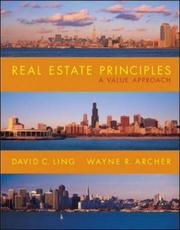 Cover of: Real Estate Principles by David C Ling, Wayne Archer