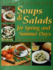 Cover of: Soups & salads for spring & summer days by Liza Fosburgh
