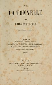 Cover of: Sous la tonnelle. by Émile Souvestre