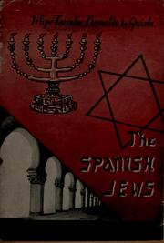 Cover of: The Spanish Jews.