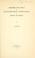 Cover of: Spécimen d'un essai de reconstruction conjecturale du Tristan de Thomas, von J. Bédier.