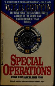 Cover of: Special Operations. by William E. Butterworth III