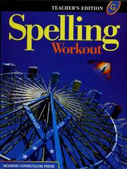Cover of: Spelling workout. by Phillip K. Trocki