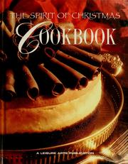 Cover of: The spirit of Christmas cookbook. by 
