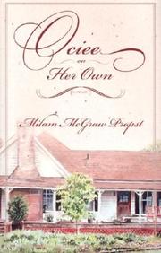 Cover of: Ociee on her own | Milam McGraw Propst