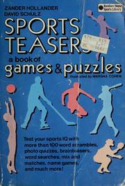 Cover of: Sports teasers: a book of games and puzzles