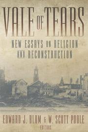 Cover of Vale of tears