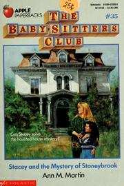Cover of: Stacey and the Mystery of Stoneybrook (The Baby-Sitters Club #35) by Ann M. Martin