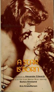 Cover of: A star is born: a new novel