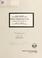 Cover of: State of Montana, Environmental Quality Council, financial-compliance audit for the two fiscal years ended June 30, 1995