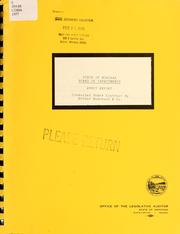 Cover of: State of Montana, Board of Investments audit report by Montana. Legislature. Office of the Legislative Auditor., Montana. Legislature. Office of the Legislative Auditor.