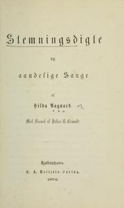 Cover of: Stemningsdigte og aandelige Sange