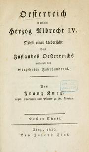 Cover of: Österreich unter Herzog Albrecht IV